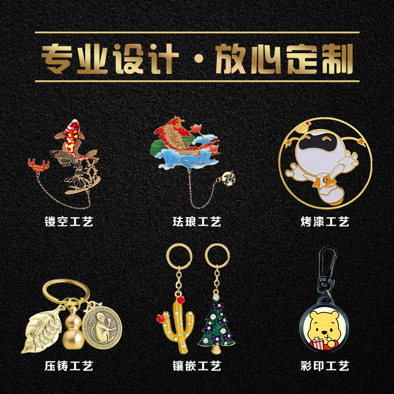 旅游景區文創紀念品文件創意書簽鑰匙扣