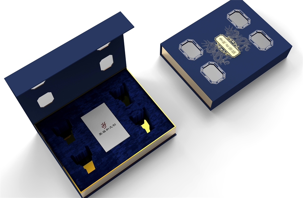 聚福和文創產品-金甌永固杯包裝效果圖